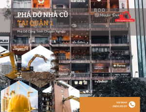 pha dỡ nhà cũ quận 1
